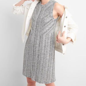 Gap Ribbed Softspun Sleeveless Panel Dress